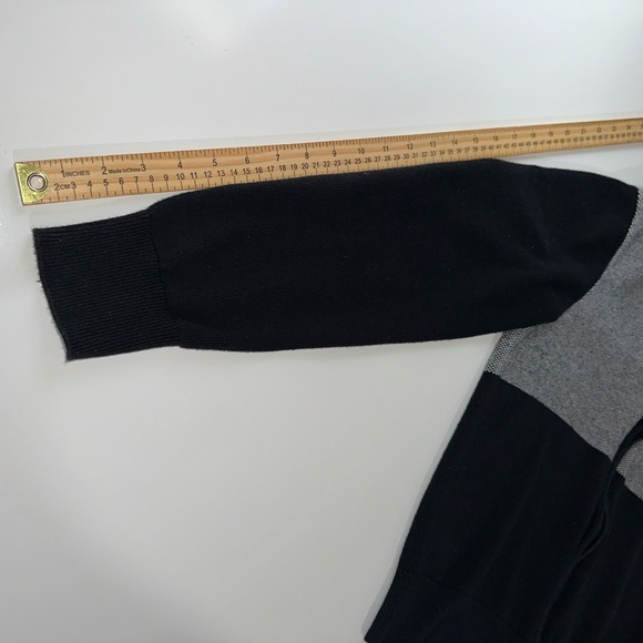 Michael Kors Men's Jacket Dark Blue White Full Zip Sweatshirt Size Medium - Picture 6 of 9